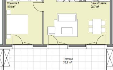 Apartment 2.5 rooms - image - 10