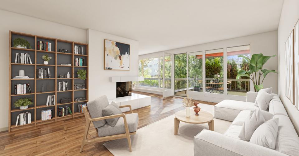 Appartement spacieux de 2,5 pièces avec espace bien-être à Küsnacht