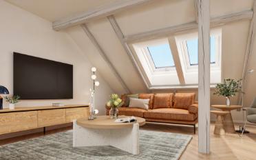 Roof flat 3.5 rooms - image - 2