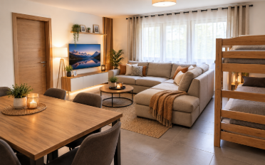 Furnished flat 2.5 rooms - image - 1