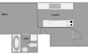Apartment 2.5 rooms - image - 10