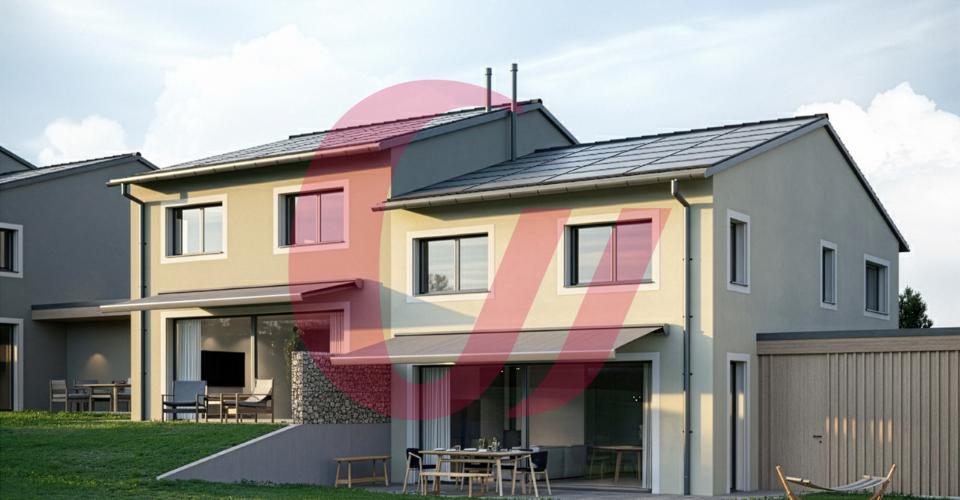 A VENDRE - 5 VILLAS JUMELEES - RIVE DE L'ONDINE - RIAZ