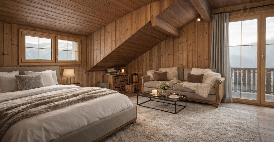 Rare appartement familial face aux Dents du Midi