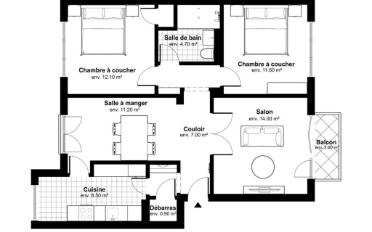 Apartment 3.5 rooms - image - 10