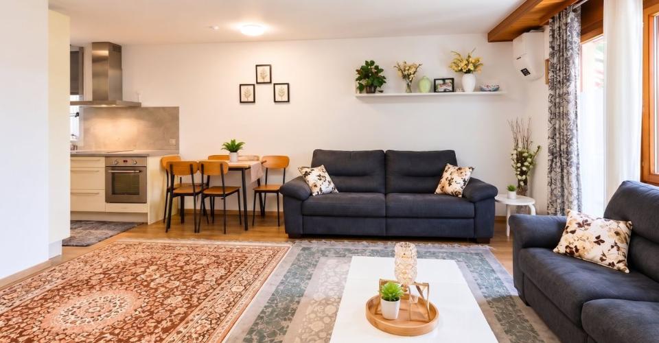 Appartement de 3.5 pièces : Un esprit de village aux portes du centre ville