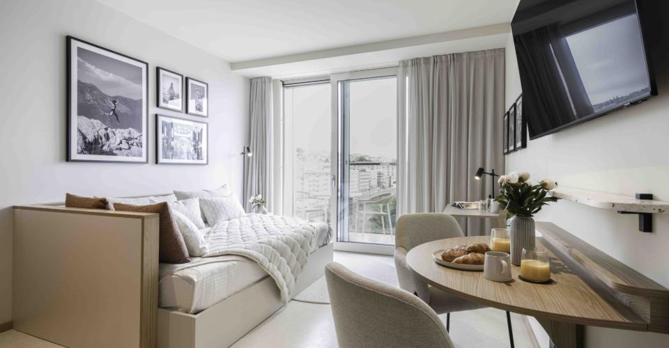 Studios meublés confortables à Tilia Tower – Prilly, Lausanne