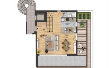 Duplex 5.5 rooms - image - 9