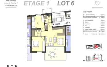 Apartment 3.5 rooms - image - 11