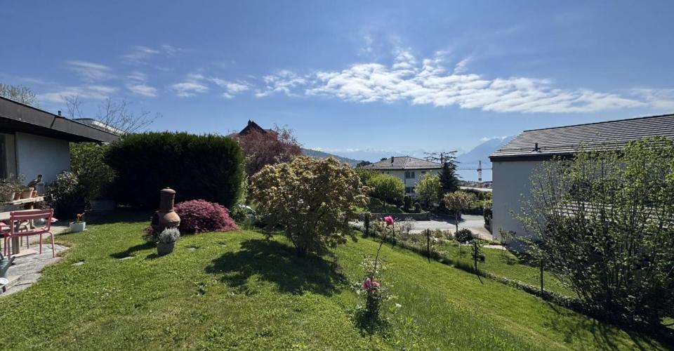 Lutry : Villa individuelle avec potentiel d'agrandissement