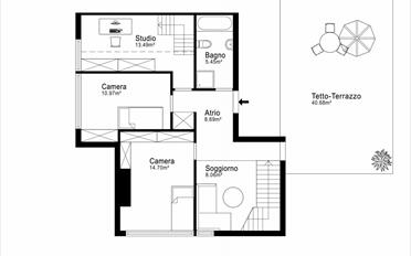 Attic flat 5.5 rooms - image - 8