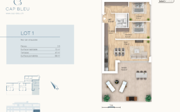 Apartment 3.5 rooms - image - 11