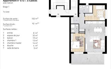 Wohnung 3.5 Zimmer - image - 5