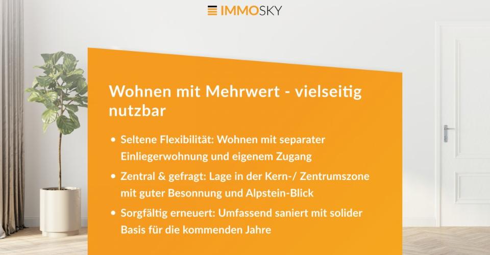 Wohnen mit Mehrwert – vielseitig nutzbar