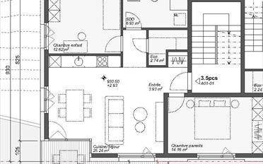 Apartment 3.5 rooms - image - 2