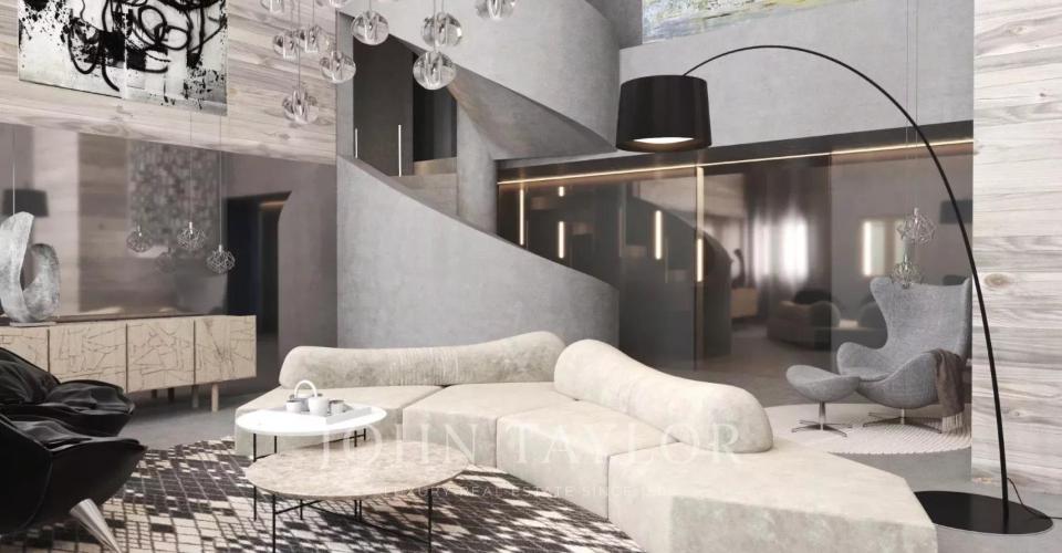 Chalet de luxe de 600m² avec 9 chambres et spa au coeur de Rougemont
