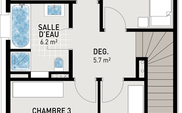 Row house 5.5 rooms - image - 6