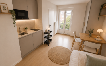 Wohnung 1.5 Zimmer - image - 4