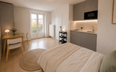 Wohnung 1.5 Zimmer - image - 3
