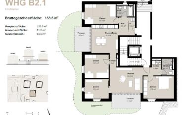 Apartment 5.5 rooms - image - 11