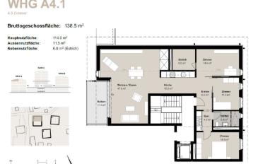 Apartment 4.5 rooms - image - 11