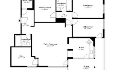 Apartment 5.5 rooms - image - 12