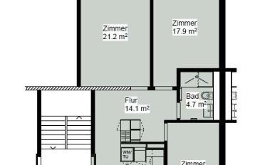 Appartement 3 pièces - image - 7