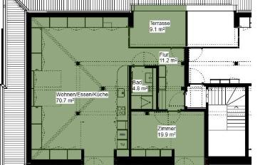 Attikawohnung 2 Zimmer - image - 6