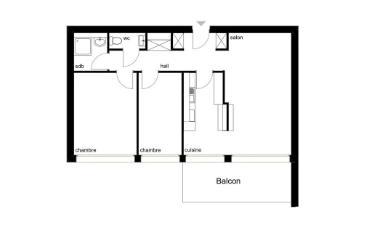 Apartment 4 rooms - image - 2
