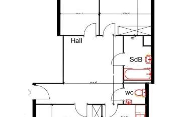 Apartment 4 rooms - image - 2