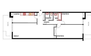 Apartment 4 rooms - image - 2