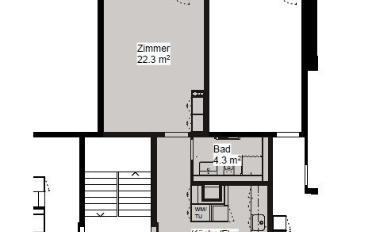 Apartment 1 room - image - 6