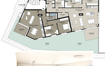 Terrassenwohnung 3.5 Zimmer - image - 5