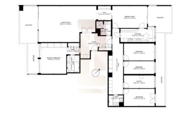 Wohnung 8 Zimmer - image - 12