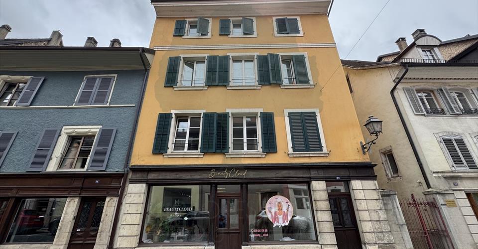 À VENDRE – Immeuble en vieille ville de Porrentruy
