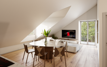 Roof flat 3.5 rooms - image - 4