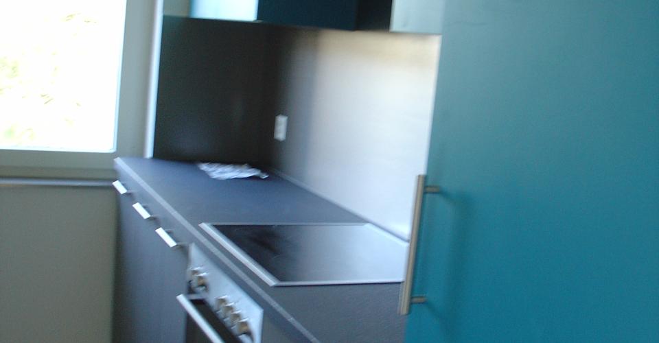 3.5 pièces situé dans une petite maison de 2 appartements.