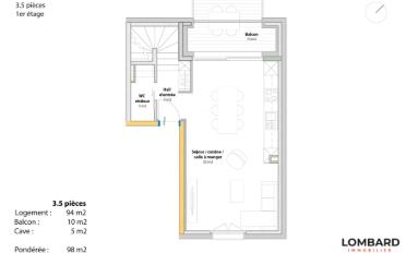Duplex 3.5 rooms - image - 7
