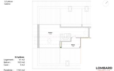 Apartment 3.5 rooms - image - 8