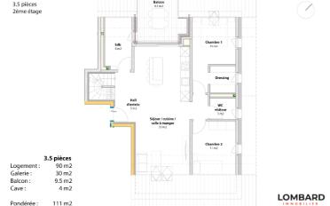 Appartement 3.5 pièces - image - 12