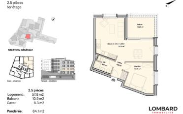 Apartment 2.5 rooms - image - 6