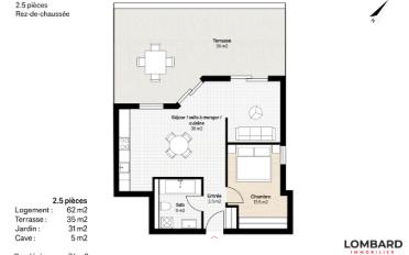 Apartment 2.5 rooms - image - 6
