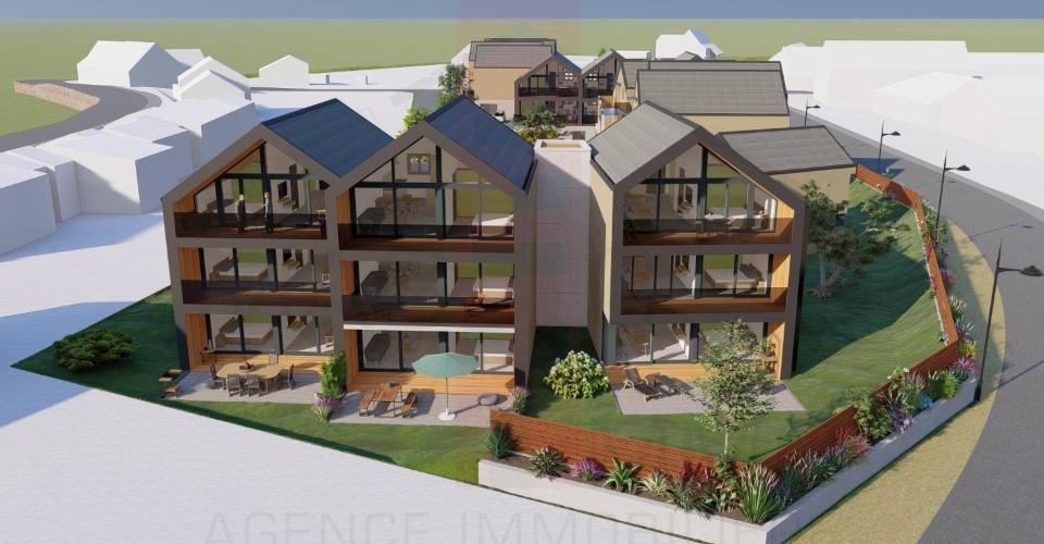 Projet de 46 appartements protégés et annexes à vendre.