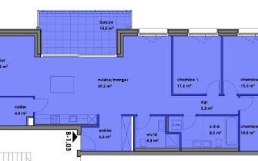 Appartement 4.5 pièces - image - 4
