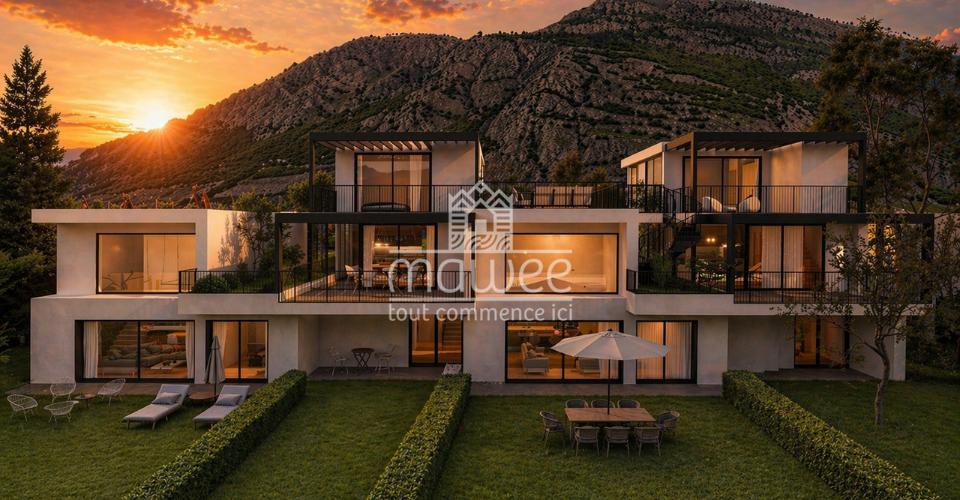 Nouvelle villa contemporaine à Saillon – Un cadre de vie préservé