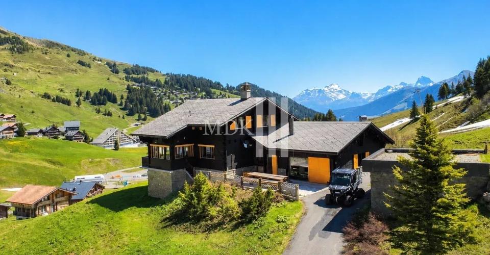 Luxueux chalet sur les pistes de ski des Crosets