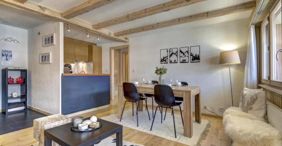 Magnifique 2.5 pièces rénové avec accès immédiat aux pistes de Verbier