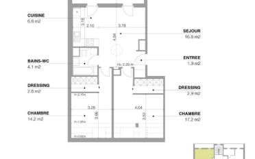 Apartment 3.5 rooms - image - 1