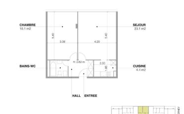 Wohnung 2.5 Zimmer - image - 6