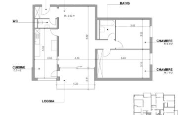 Apartment 4 rooms - image - 6