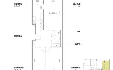 Appartement 4 pièces - image - 5